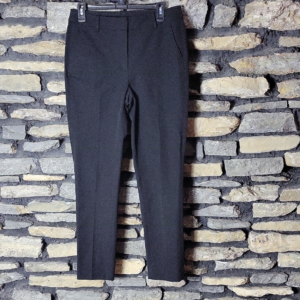 Women's Chico's Elegant Dark Gray Trousers US size 6